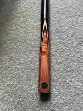 BCE Custom Cue Case 146cm 10mm Tip, 2-Piece Set With Leather Hard Case