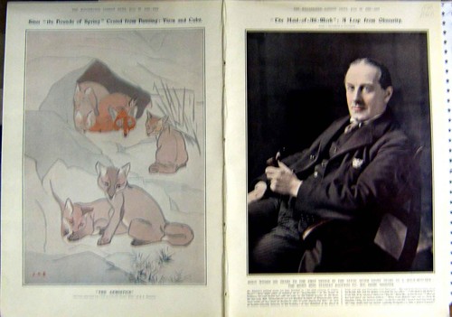 Antique old print 1923 - 1923, chelsea