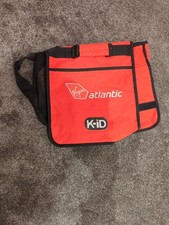 Virgin Atlantic K-iD Red Backpack Satchel Childrens Flight Travel Bag Strap