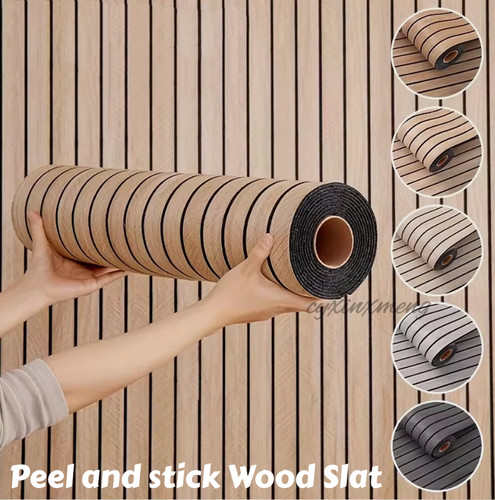Wood grain panel thick - 3d,