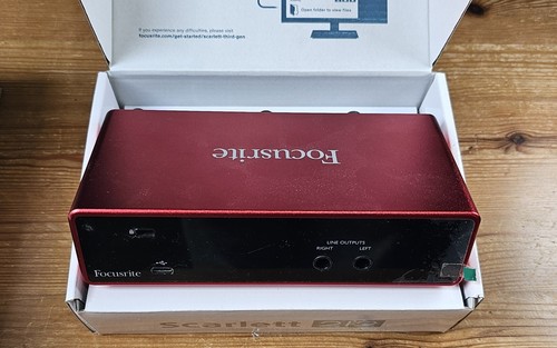 Focusrite scarlett 2i2 - scarlett,