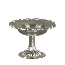 Dolls House Silver Fruit Bowl