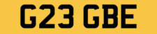 GREG B NUMBER PLATE PRIVATE
