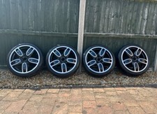 4 x Genuine Mini 18" JCW Alloy Wheels + Pirelli Tyres 6855115 F56 F57 F55