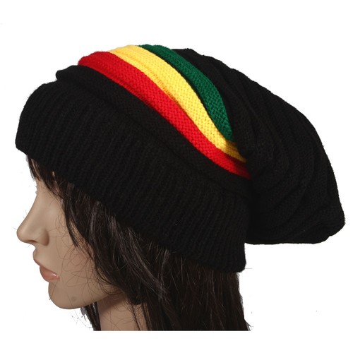 Rasta tam beanie black - black, reggae
