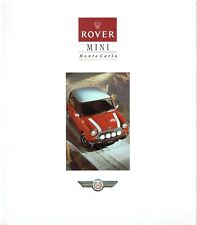 ROVER MINI Mk6 1.3i COOPER 'MONTE CARLO' ORIGINAL 1994 FACTORY UK SALES BROCHURE