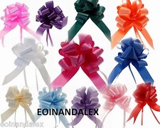 Bows Medium Pull Bow 30mm Ribbon Wedding Car Ribbon Venue Birthday Pew Bows