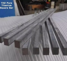 1PC TA2 Pure Titanium Square Bar 6 8 10 12 15 16 20mm Length 500mm