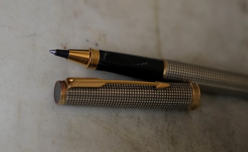 Parker premier solid silver - parker,