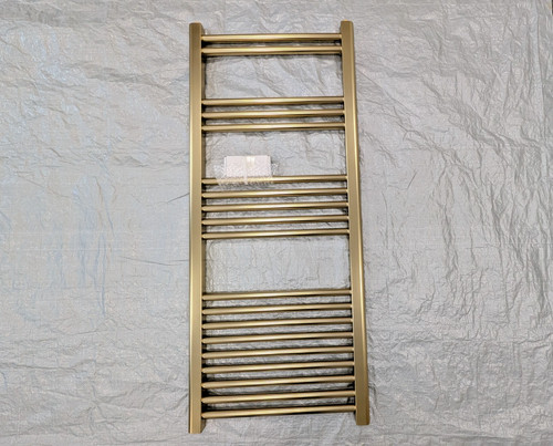 Brushed brass bathroom heated - brass,