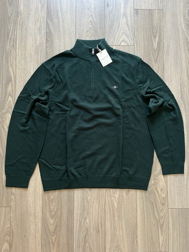 Gant lambswool blend half zip - gant,