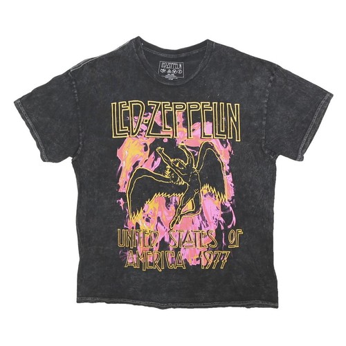 Led zeppelin mens black - led,