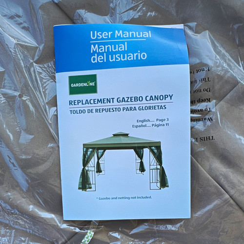 Gardenline gazebo brown - gardenline, taupe