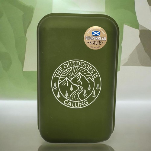 Green scottish shortbread - green,