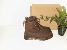 Dr. Martens 1460 crazy horse gaucho brown leather boots uk 8 eu 42 us 9 (1140)