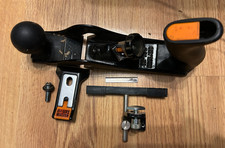 Vintage Stanley England Made 12-100 RB10 Rebate Plane with side and depth guide.