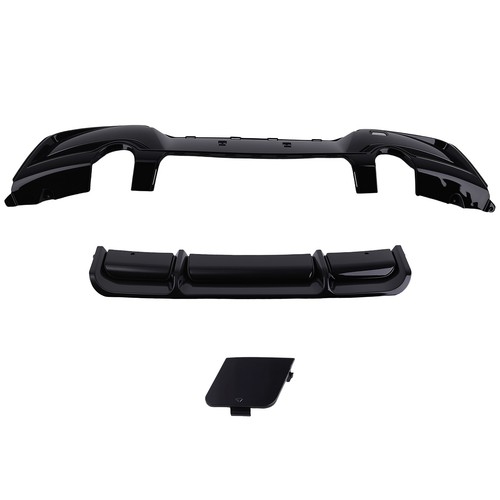 Gloss black rear bumper - gloss,