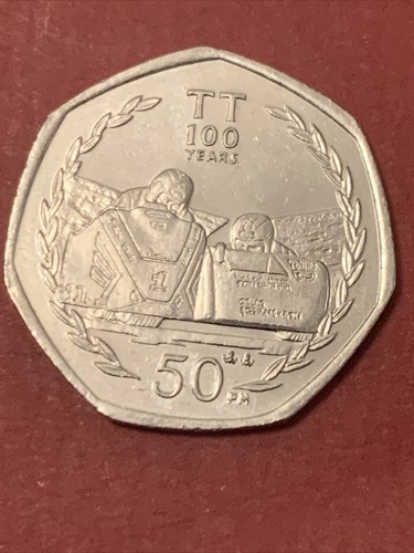 2007 isle man 50p coin - 50p,