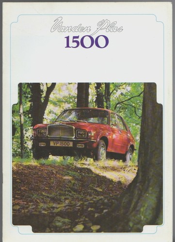 Vanden plas 1500 - plas,