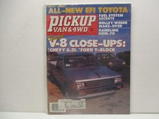 Nov.  1983  Pickup Van & 4WD