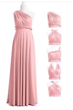 Pale Pink Bridesmaid Dress Multi-way One Size