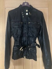 Mulberry leather jacket, Black, Size UK 10 (small fit) Excellent condition 