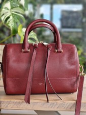 Jigsaw Burgundy Leather
