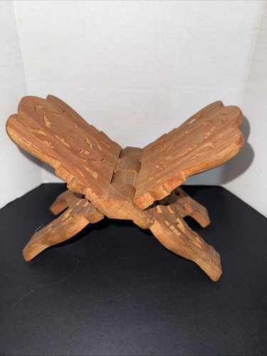 Vintage hand carved wooden - hand,