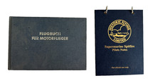 SPITFIRE PILOTS NOTES. HISTORIC FLYING LTD + GERMAN PILOTS FLUGBUCH, 1960s- 1970
