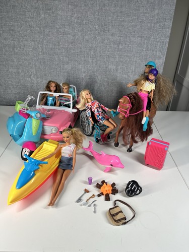 Barbie doll bundle job - bundle, lot