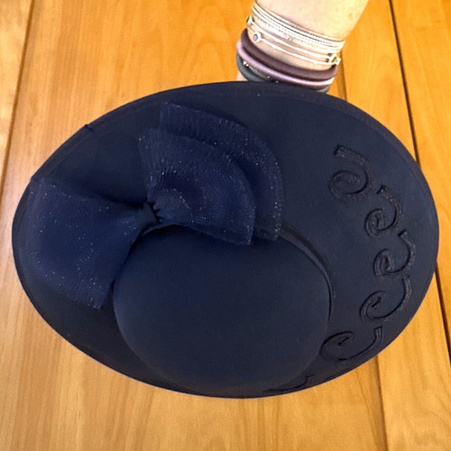 Navy wide brim occasion - brim,