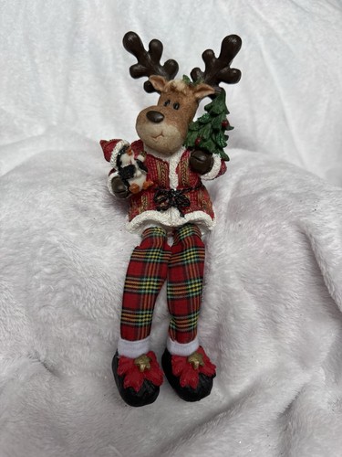 Christmas moose shelf - christmas,