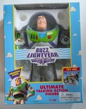 Vintage Toy Story 1995 BUZZ LIGHTYEAR Ultimate Talking Figure - Working MINT