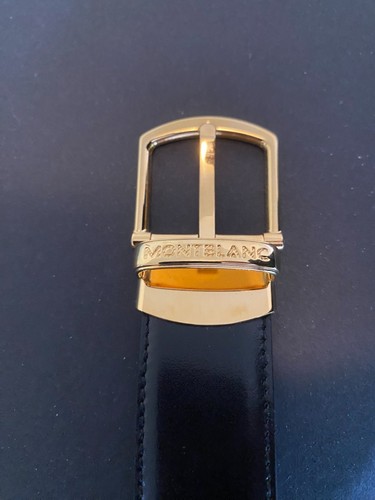 Montblanc belt leather 110cm - montblanc,