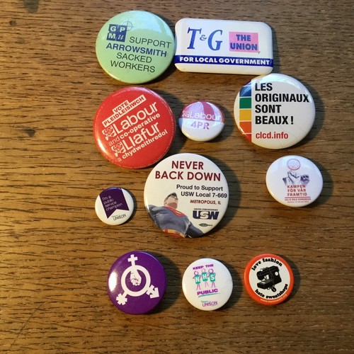 Trade union political tin - trade,
