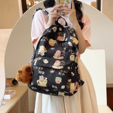 Nylon Capybara School Bag