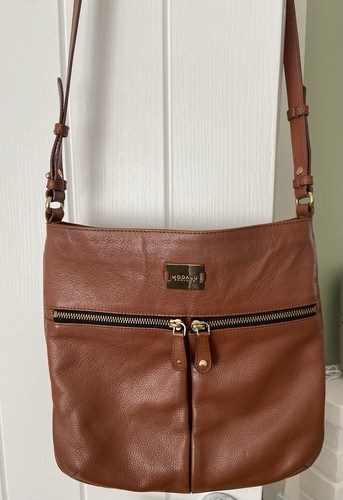 Modalu brown real leather - real,