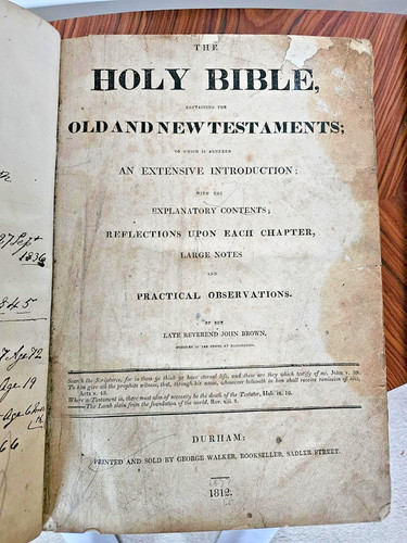 Antique 1812 john brown holy - john,