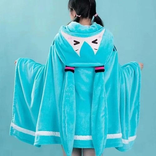 Hatsune miku plush hooded - hatsune,