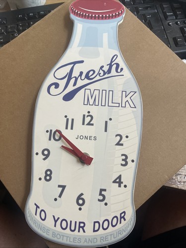 Vintage fresh milk bottle - fresh,