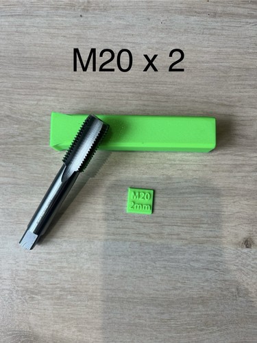 20mm m20 2mm std right - x,