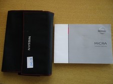GENUINE NISSAN MICRA K14 2017-2022 OWNERS MANUAL HANDBOOK WALLET PACK G-547