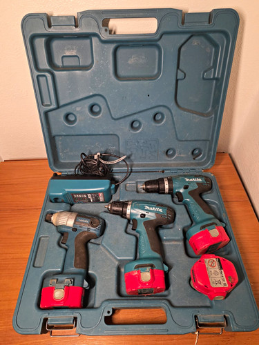 Makita cordless 3 piece - 14.4v, 3-piece