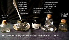 Antique vintage glass - &,