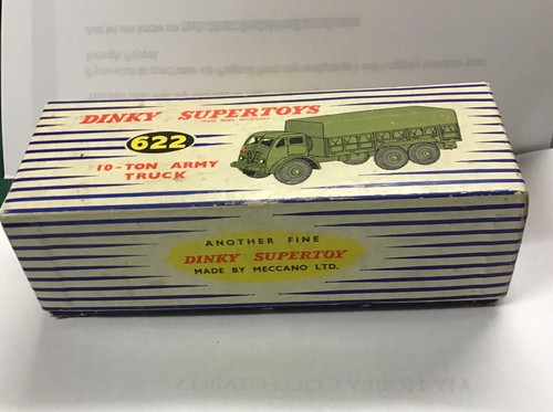 Dinky 622 ton army truck - dinky,