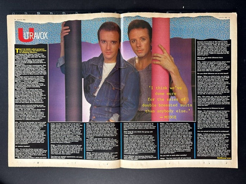 Ultravox record mirror - ultravox,