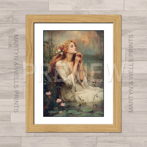 Ophelia print l - ophelia, print.