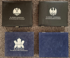 4 coin cassettes, 4 x cassette