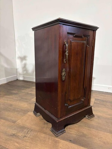 Edwardian mahogany bedside - edwardian,