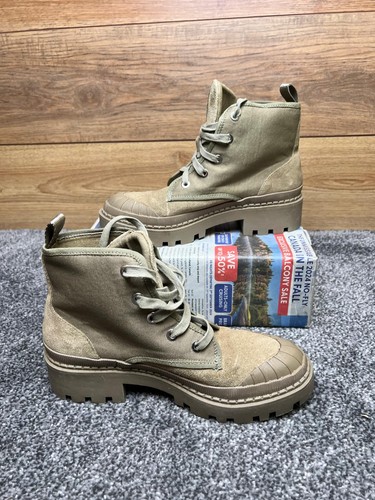 Zara canvas lace boots - ,